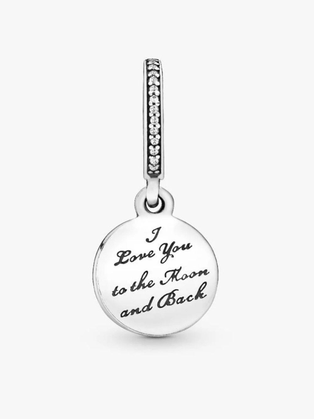 S925 Moon & Blue Sky Dangle Charm - NWOT - Picture 3 of 9